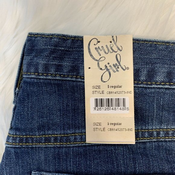 NEW ~ Cruel Girl Jeans 5R DAKOTA RELAXED 5 Regular - Picture 4 of 8